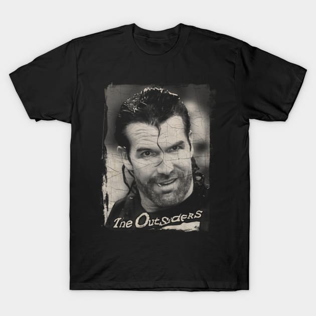 SCOTT HALL VINTAGE PORTRAIT T-Shirt by ANUTALEONA